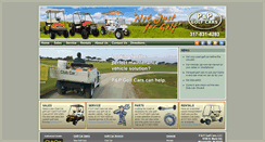 Desktop Screenshot of pandpgolfcars.com